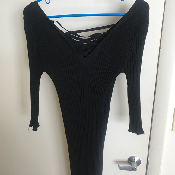 COMFY BLACK DRESS 🖤 - Picture 3 of 4